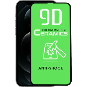 Apple iPhone 12 Pro Tam Kaplayan Seramik Nano Esnek Ekran Koruyucu Şeffaf