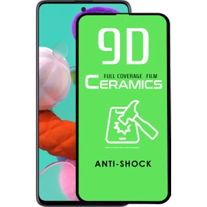 Samsung Galaxy A51 Tam Kaplayan Seramik Nano Esnek Ekran Koruyucu Şeffaf