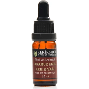 Kekikshop Anemurium Kızıl Karvakrol Kekik Yağı 10ml  Yoğun ve Koyu Anamur Kızıl Karvakrol Saf Kekik Yağı