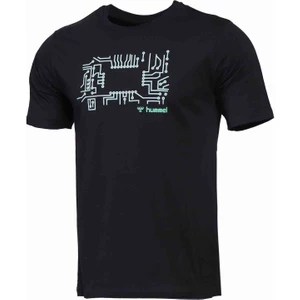 Wargo S/S Tee O Yaka Kısa Kol Detaylı Baskılı Siyah Erkek Tişört