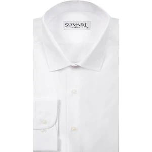 Slim Fit Beyaz Erkek Gömlek