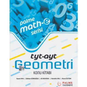 Palme Yayıncılık Math E Serisi TYT-AYT Geometri Konu Kitabı