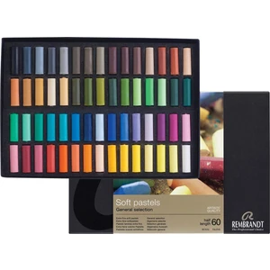 : Soft Pastel Boya : Deluxe Set : 60 Renk Yarım Boy