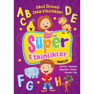 Yayınları Süper Etkinlikler Harfler
