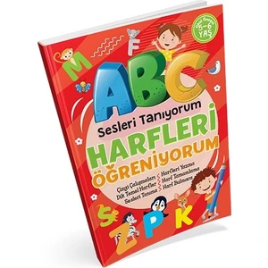Yayınları Harfleri Öğreniyorum 5-6 Yaş