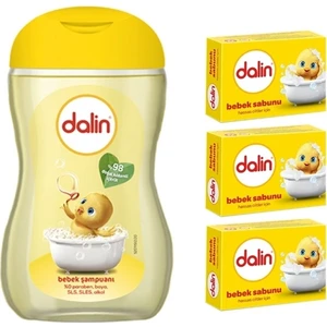 Bebek Şampuanı Klasik 100 ml + Dalin Bebek Sabunu Klasik 3X100GR