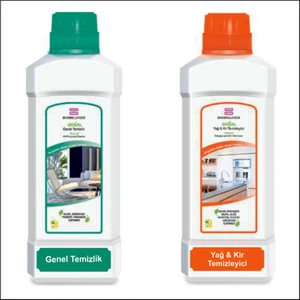 Yağ & Kir Temizleyici 1000 ml + Genel Temizlik 1000 ml