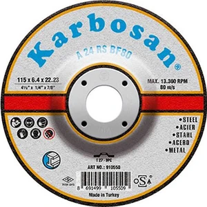 115x6.4x22.23 Nk Metal Taşlama Diski