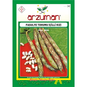 Çilli Kız Sırık Fasülye Tohumu 50 Gram