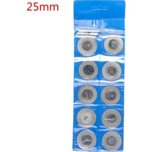 Profi̇sher Dremel ve Döner Cihazlar Için 25 mm Dairesel Kesme Aşındırıcı Elmas Disk