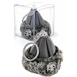 Diriliş Börk Mini Anahtarlık - Siyah