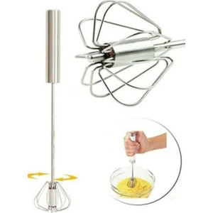 Mother Kitchen Basmalı Çelik Otomatik Çırpıcı 31cm.