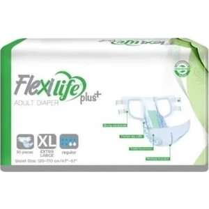 Flexilife Plus Ekstra Büyük Boy Xlarge Belbantlı Hasta Bezi 30'lu