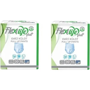 Flexilife Plus Emici Külot Ekstra Büyük Boy Xlarge 30'lu x 2