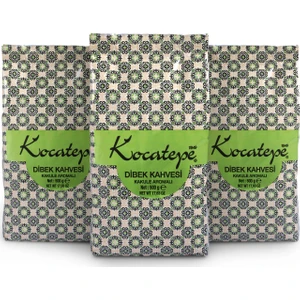 Kocatepe Kahve Kocatepe Dibek Kahvesi 500GR Folyo 3'lü Paket