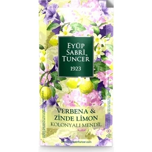 Eyüp Sabri Tuncer Verbena Zinde Limon Kolonyalı Mendil 5 x 10 cm - 150'li