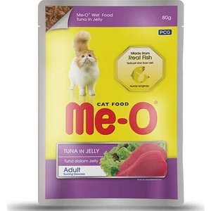 Me-O Adult Jöle Içerisinde Ton Balıklı Yetişkin Kedi Konservesi 80 gr