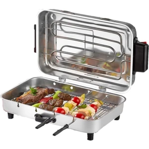 Mega Boy Elektrikli Izgara Mangal Barbekü 1100W 40X11X25CM
