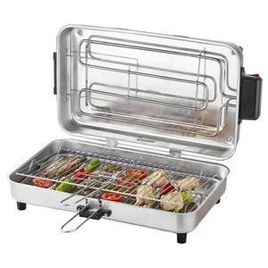 Mangalcı Macro Boy Elektrikli Izgara Mangal Barbekü 1300W 45X27CM