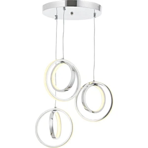 Eray Aydınlatma 1909-3 Krom 3 Lü LED Avize