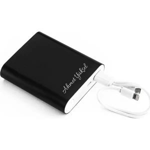 Hediye Sepeti Hediyesepeti Isimli Taşınabilir Şarj Cihazı Powerbank 10000 Mah