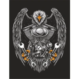 Sticker Fabrikası Harley Davidson Kartal Sticker 00369