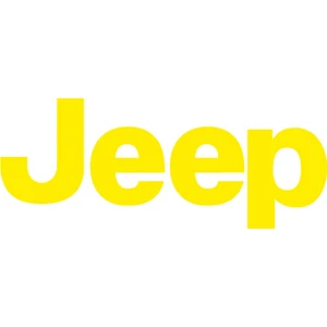 Sticker Fabrikası Jeep Logo Sticker 00597