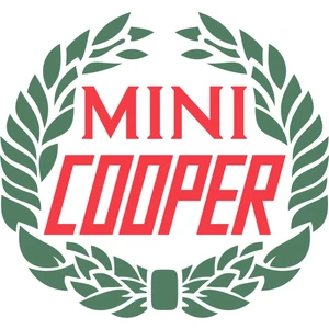 Sticker Fabrikası Mini Cooper Logo Sticker 00600