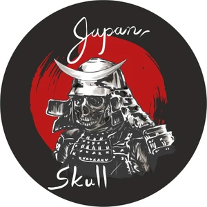 Sticker Fabrikası Samurai Kurukafa Kuru Kafa Kurukafa Sticker 00481
