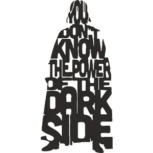 Sticker Fabrikası Darth Vader ,star Wars ,yıldız Savaşları Sticker 00746