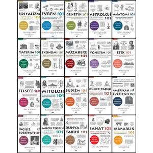 Say Yayınları 101 Serisi 20 Kitap Set (Evren 101, Yatırım 101, Ekonomi 101, Felsefe 101, Mitoloji 101, Dünya Tarihi 101)
