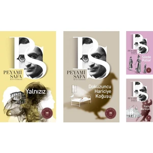 Yalnızız - Dokuzuncu Hariciye Koğuşu - Sözde Kızlar - Fatih Harbiye - Peyami Safa - 4 Kitap Set