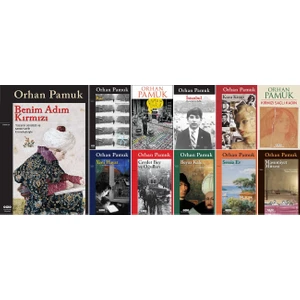 Benim Adım Kırmızı, Kar, Yeni Hayat, Kafamda Bir Tuhaflık, Cevdet Bey ve Oğulları, İstanbul, Beyaz Kale, Kara Kitap, Sessiz Ev, Masumiyet Müzesi, Kırmızı Saçlı Kadın - 11 Kitap - Orhan Pamuk