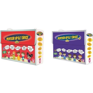 Profesör Kip ile Türkçe 2 Set Bir Arada 10 Kitap Set Öykülerle Türkçe Birsen Ekim Özen