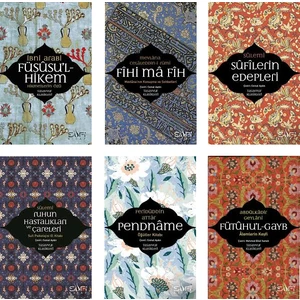 Tasavvuf Klasikleri 6 Kitap Set (Füsusul Hikem, Fihi Ma Fih, Sufilerin Edepleri, Ruhun Hastalıkları ve Çareleri, Pendname, Fütuhul Gayb)