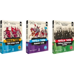 Popüler Tarih 25 Kitap Set Metin Özdamarlar (Türk Islam Tarihi, Osmanlı Tarihi, Türkiye Cumhuriyeti Kuruluş)