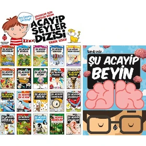 Şu Acayip Şeyler Serisi 21 Kitap Set Tarık Uslu (Şu Acayip Hayvanlar, Arılar, Böcekler, Beyin, Karıncalar, Gözler, Balıklar, Kuşlar, Anneler, Uzay)