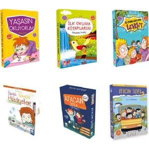 Timaş Çocuk - Mavi Kirpi Yayınları Ilk Okuma 1. Sınıf Kitapları 6 Set 60 Kitap Set (Yaşasın Okuyorum, Ilk Okuma Kitaplarım, Levent Ilk Okuma Kitaplarım, Günlük Güneşlik Hikayeler, Afacan Tayfa 1-2)