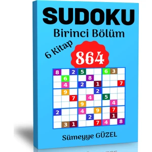 Enine Boyuna Eğitim Sudoku Kitap Seti (6 Kitap) Birinci Bölüm