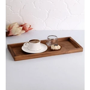 Ahşap Italyan Tasarım Küçük Sunumluk