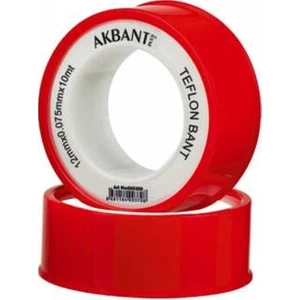Teflon Bant 12MM x 0.075MM x 10 mt