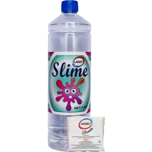 zıp zıp slime boyasız şeffaf 1 kg + boraks