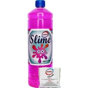 zıp zıp slime fosforlu pembe 1 kg + boraks