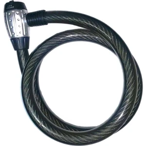 Halat Kilit Anahtarlı Siyah 25 X150 cm