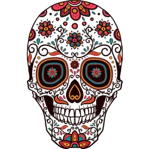 Sticker Atölyesi Kurukafa Sticker - 13066