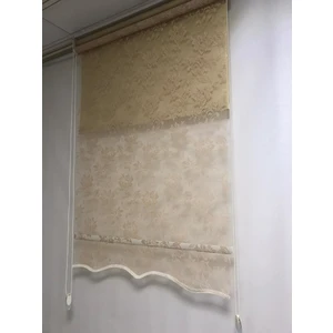 Moda Perde Çift Mekanizmalı Tül Stor Perde--