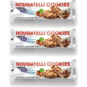 Nougatelli Cookies 175 G x 3