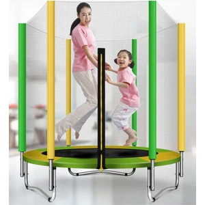 Heitop Fileli Büyük Boy Trambolin 140 cm Katlanabilir Trambolin
