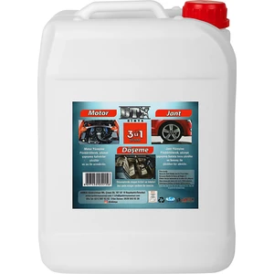 Dtx Kimya Yağ Sök. Döşeme Jant ve Motor (Konsantre 1/5) Temizleme Sıvısı 3'ü 1 Arada 5 Lt