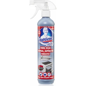 Highgenic Fırın, Ocak, Mangal, Aspiratör Temizleyici (Köpük) 500 ml